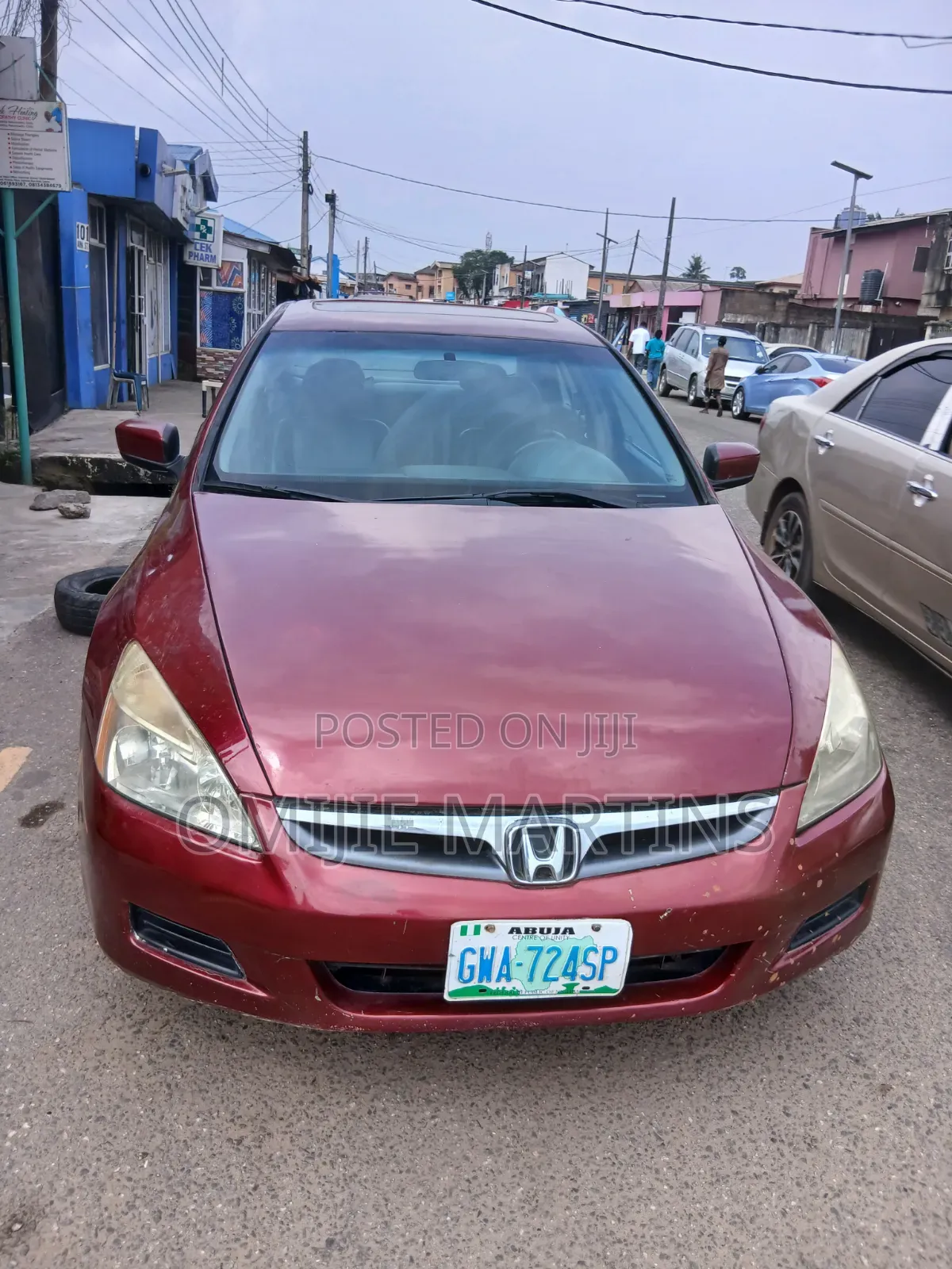 Honda Accord 2007 Red