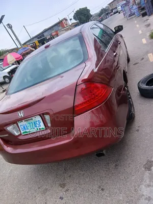 Honda Accord 2007 Red