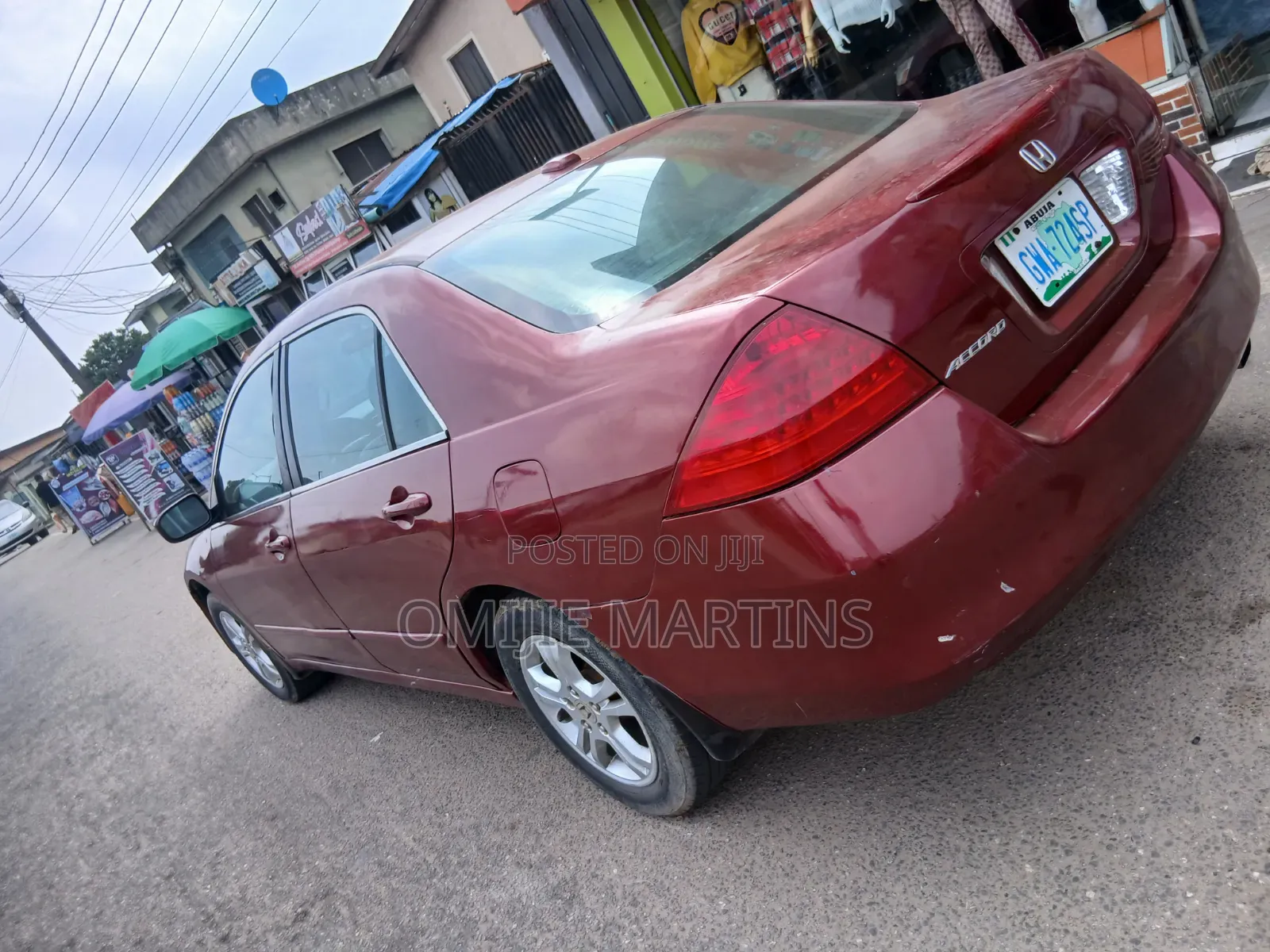 Honda Accord 2007 Red