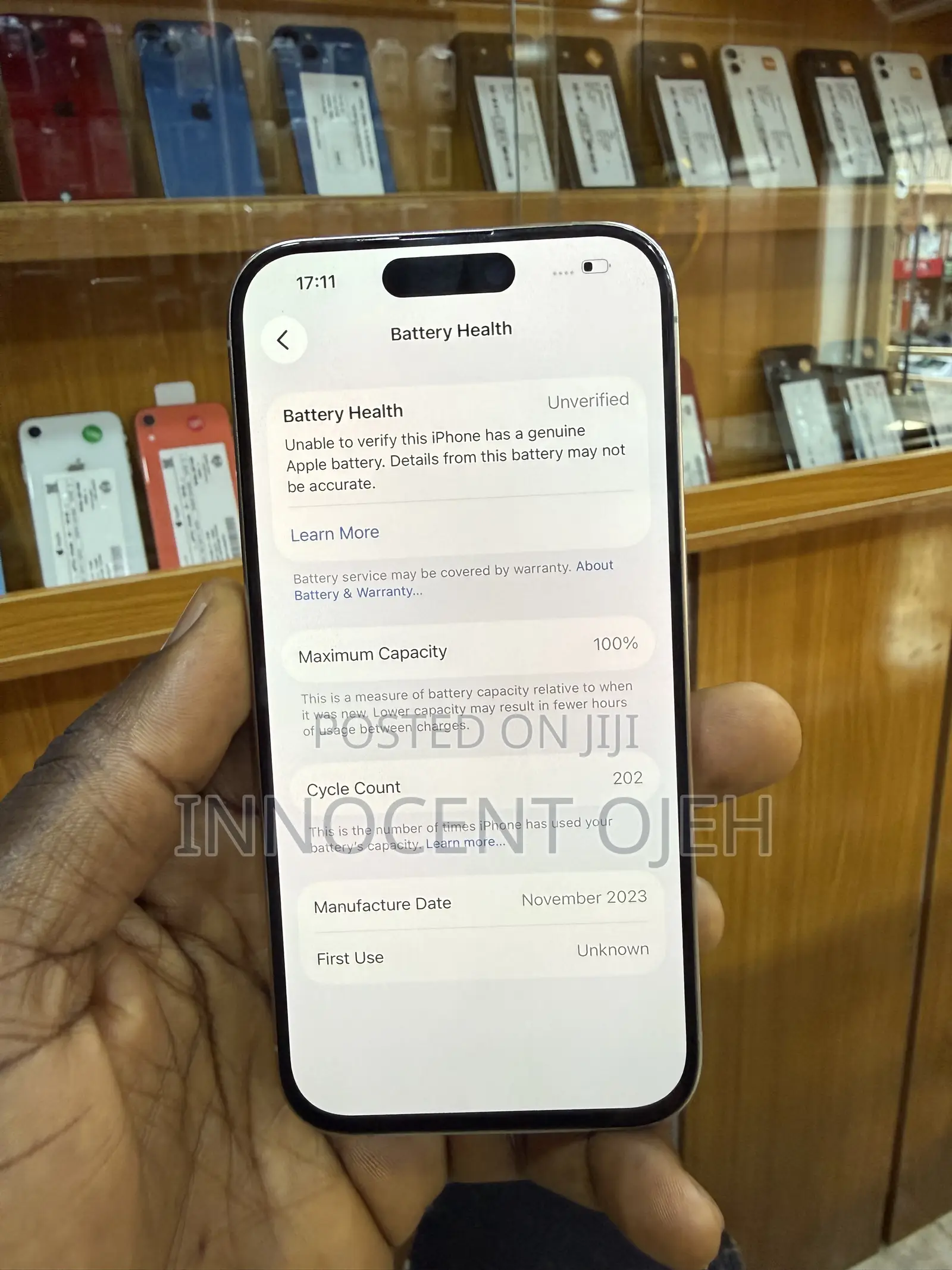 Apple iPhone 15 Pro 128 GB Gray