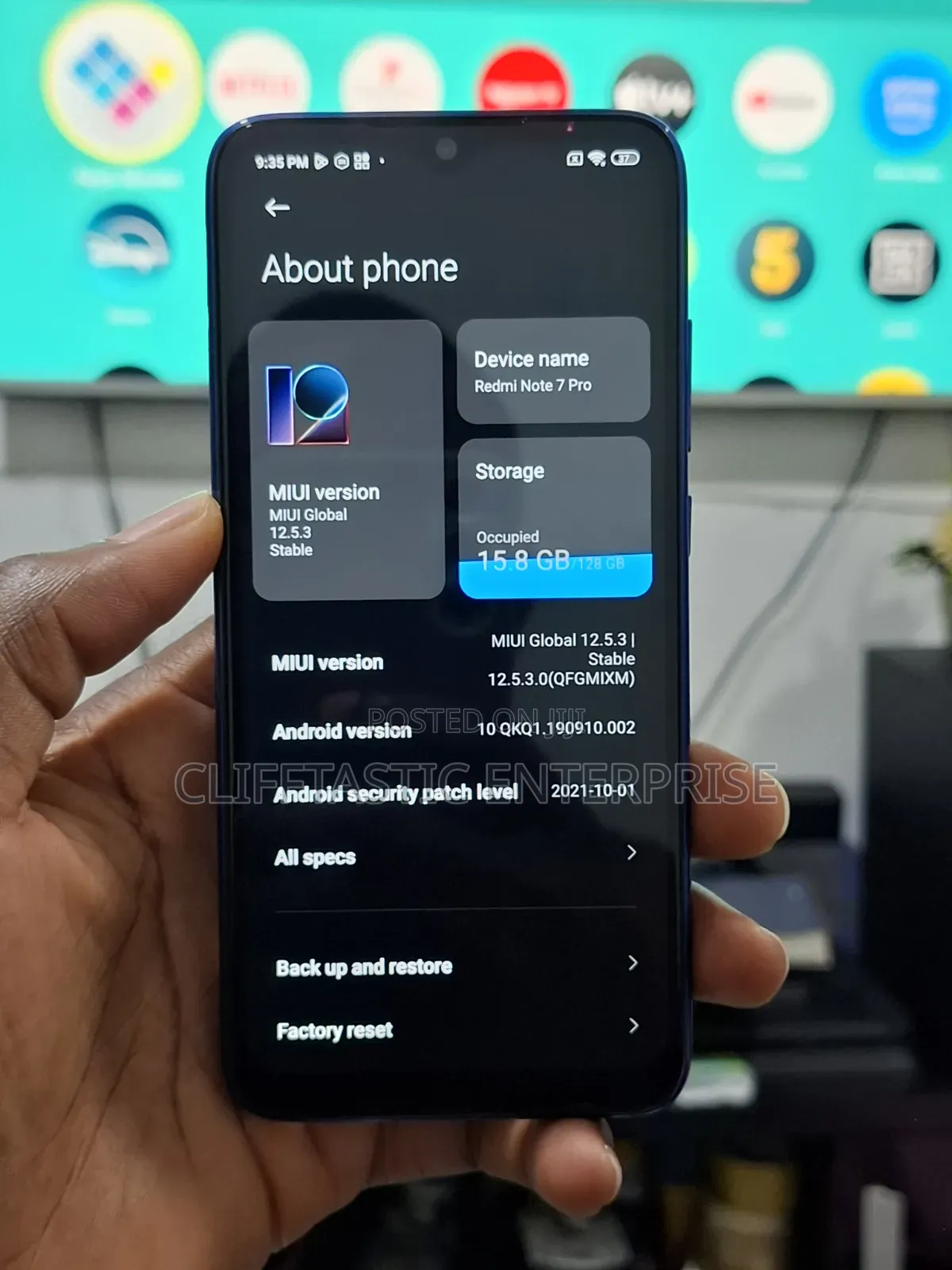 Xiaomi Redmi Note 7 Pro 128 GB Blue