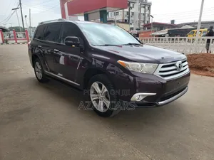 Toyota Highlander Limited 2012 Burgundy