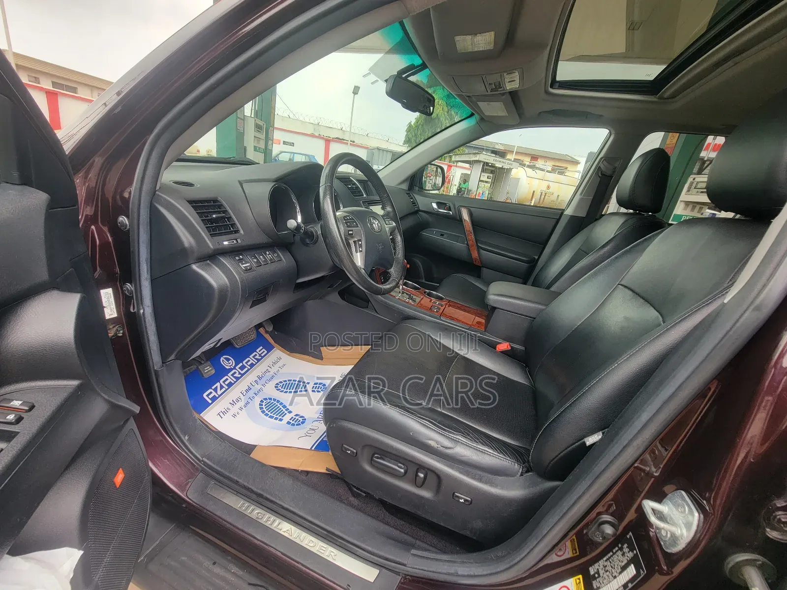 Toyota Highlander Limited 2012 Burgundy