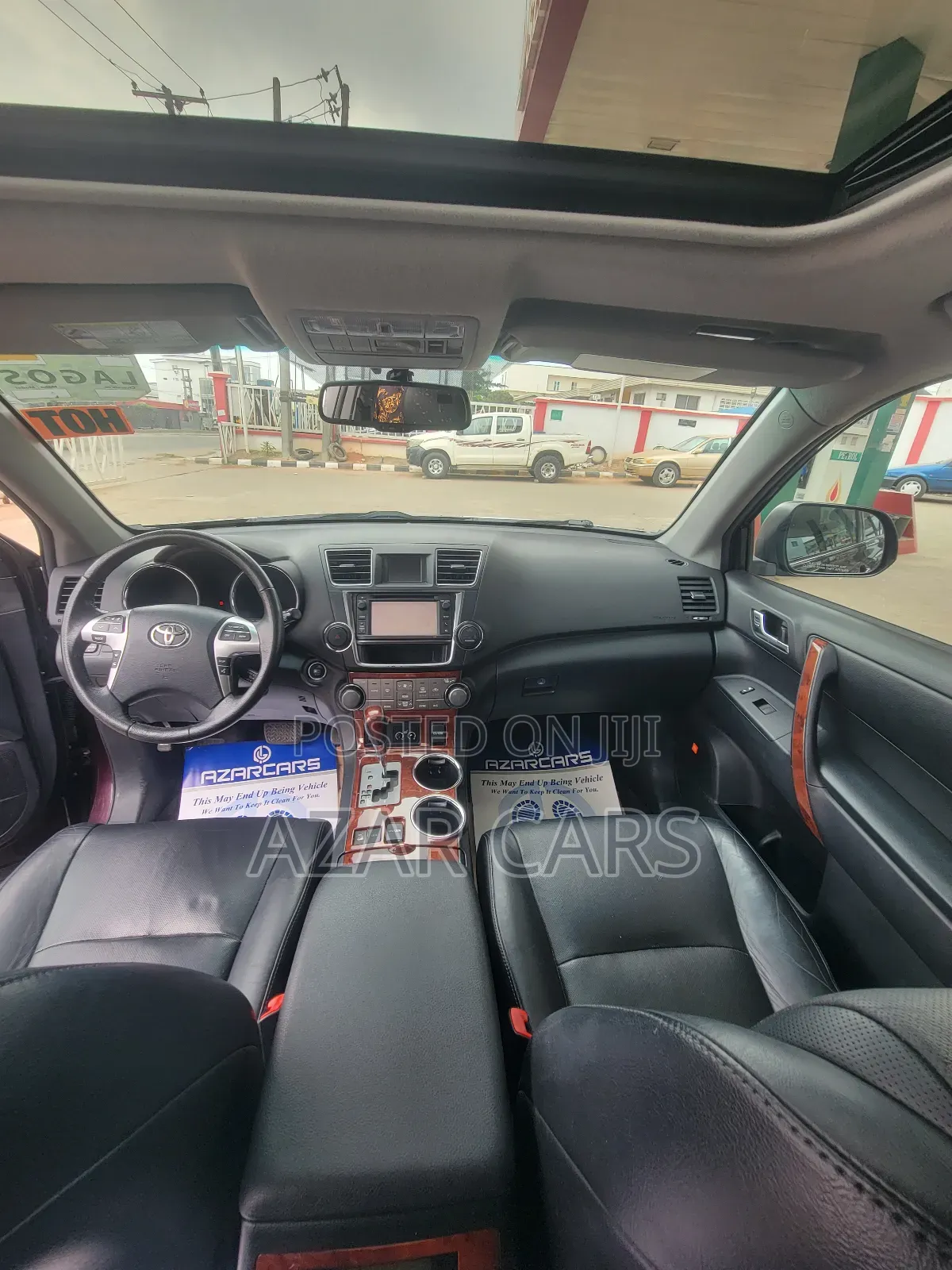 Toyota Highlander Limited 2012 Burgundy