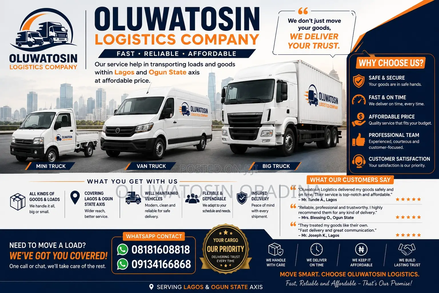 Oluwatosin Logistics Company