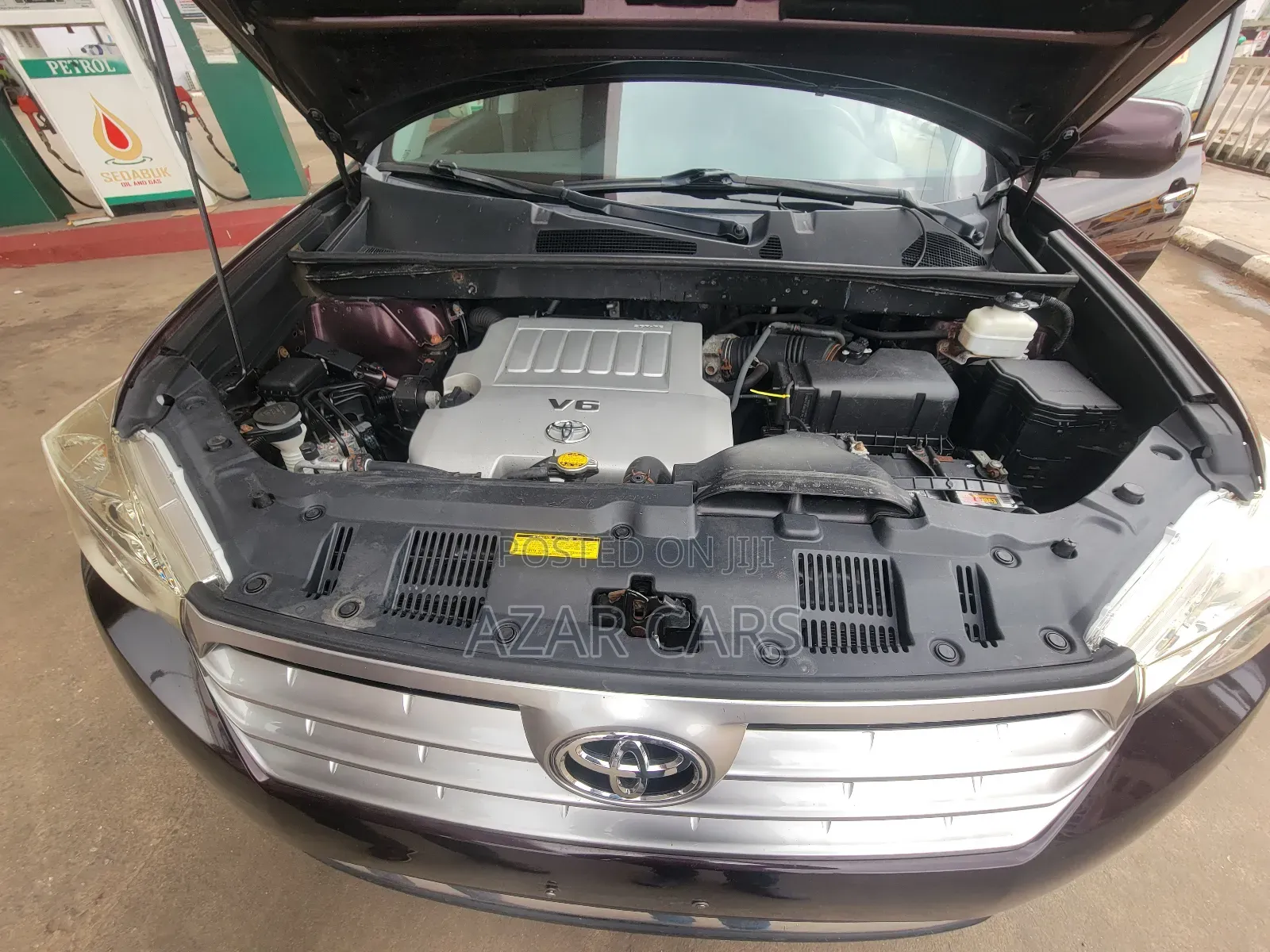 Toyota Highlander Limited 2012 Burgundy