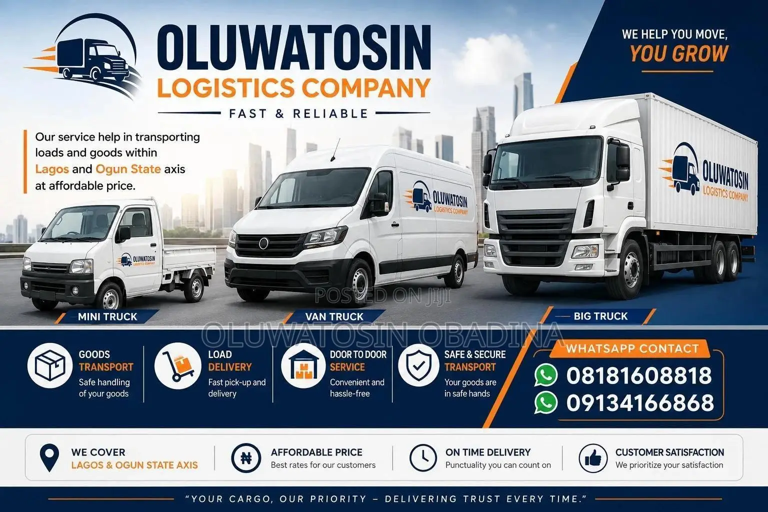Oluwatosin Logistics Company