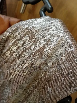 Metallic Draped Sheath Dress – Champagne Gold