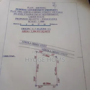 3394sqm Directly on Adeola Odeku Victoria Island