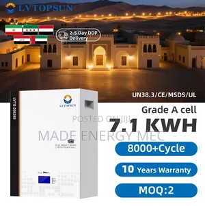 7.16kWh 24V LVTOPSUN LiFePO4 Lithium Battery