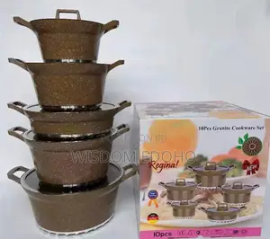 Premium Non-Stick Cooking Pot Set, Durable Easy to Clean.