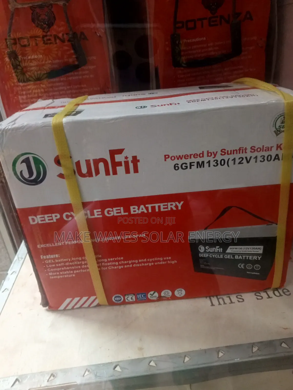 Sunfit 12v 130A Deep Cycle