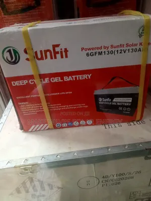 Sunfit 12v 130A Deep Cycle