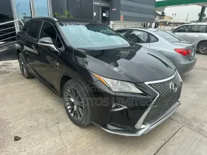 Lexus RX 350 F Sport AWD 2016 Black