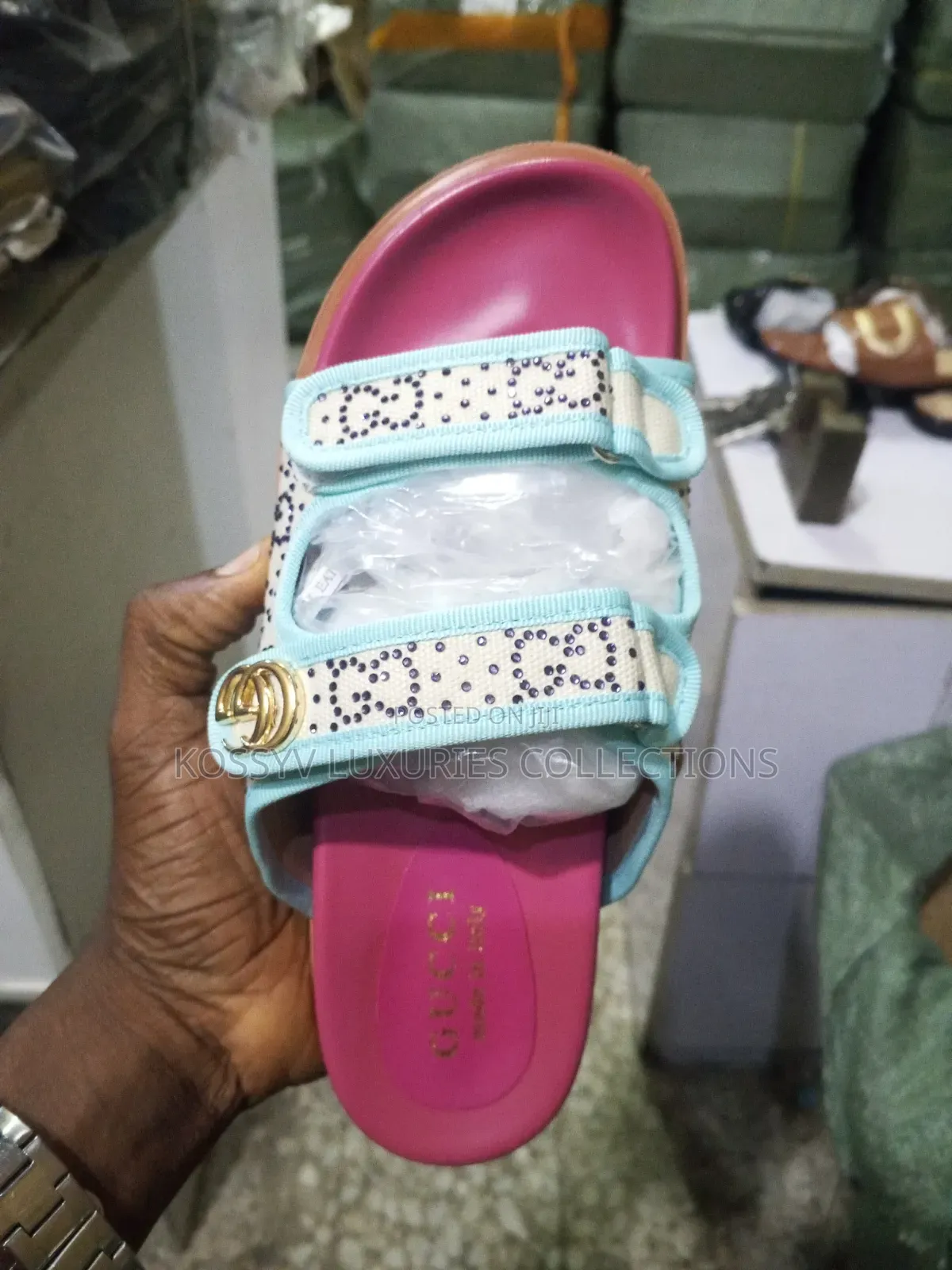 Gucci Sandals With Box