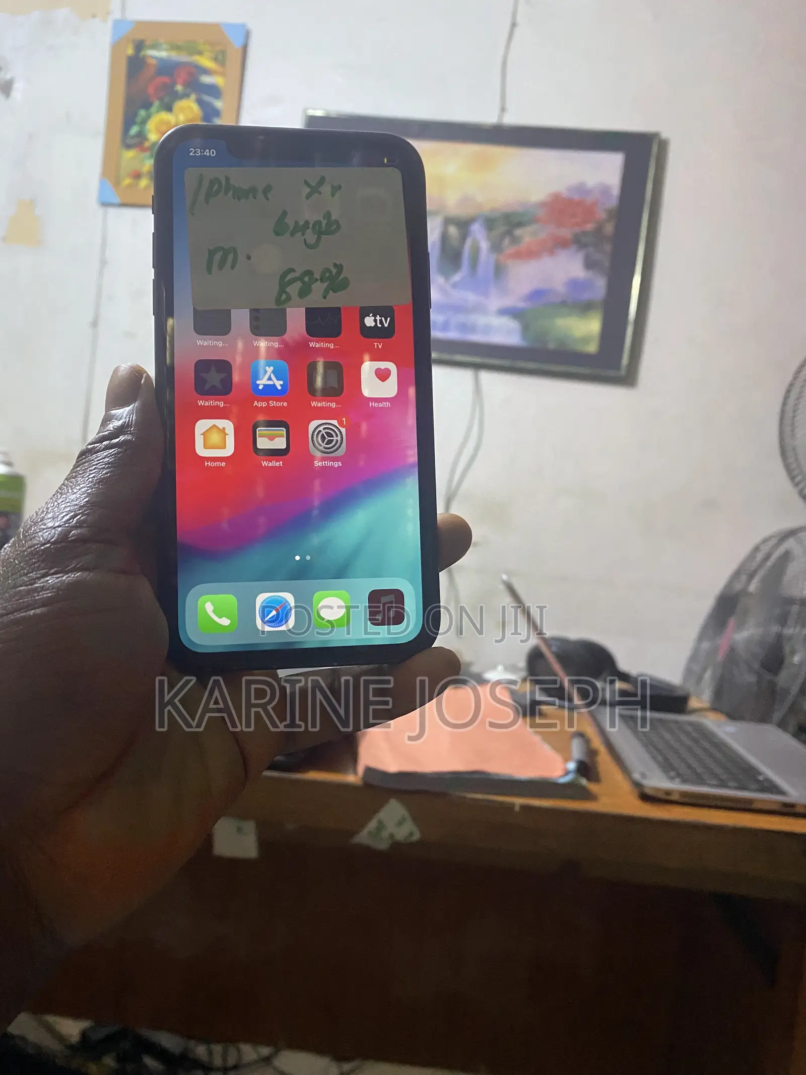 Apple iPhone XR 64 GB Black