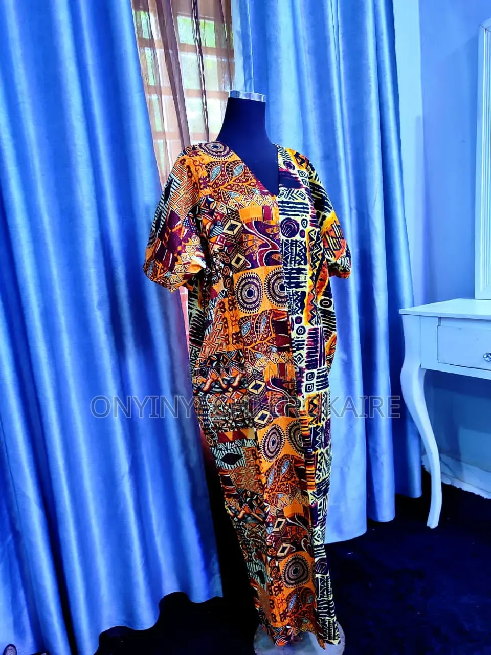 Ready to Wear Bubu Kaftan Made With Quality Ankara Cotton