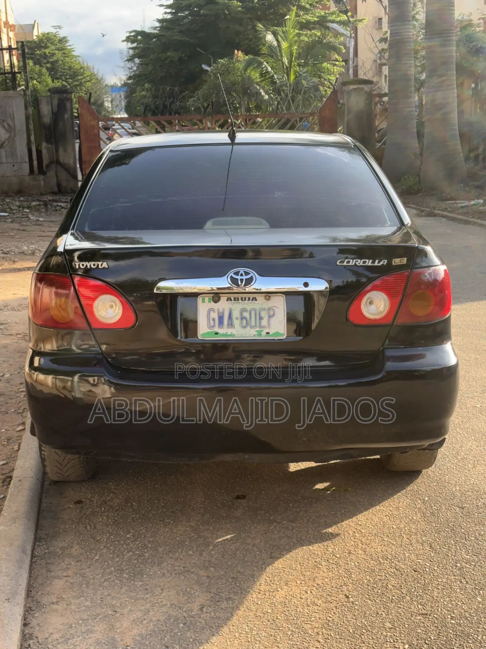 Toyota Corolla 2003 Black