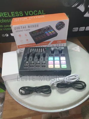 Professional Digital Mixer Live Sound Card