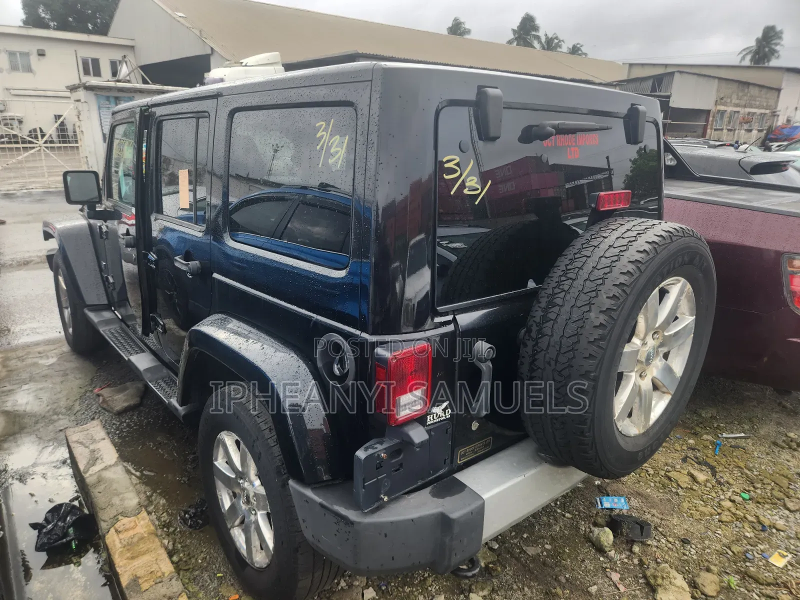 Jeep Wrangler Rubicon 2012 Black