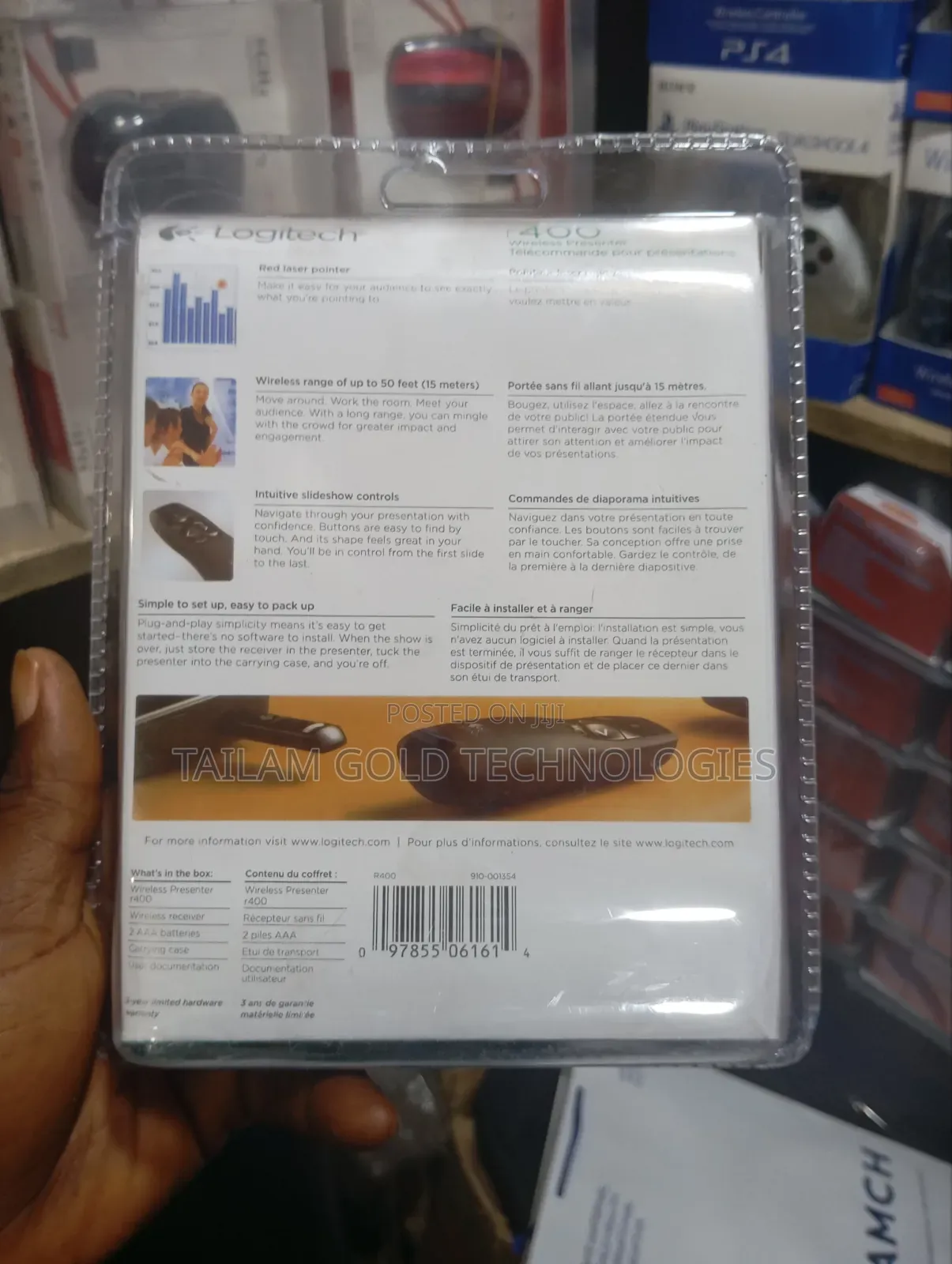 Original R400 Logitech Wireless Presenter