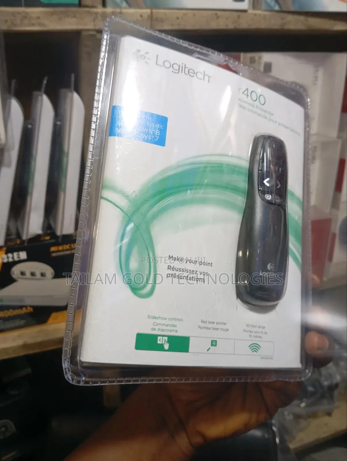 Original R400 Logitech Wireless Presenter