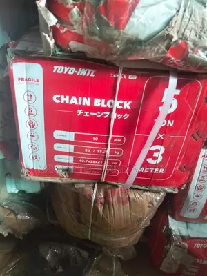 Toyo-Intl 5T Hand Chain Hoist With 3-Meter Lift