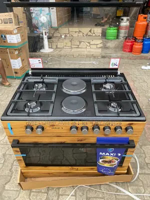 Maxi Standing Gas Cooker 60×90 4Burners + 2Electric