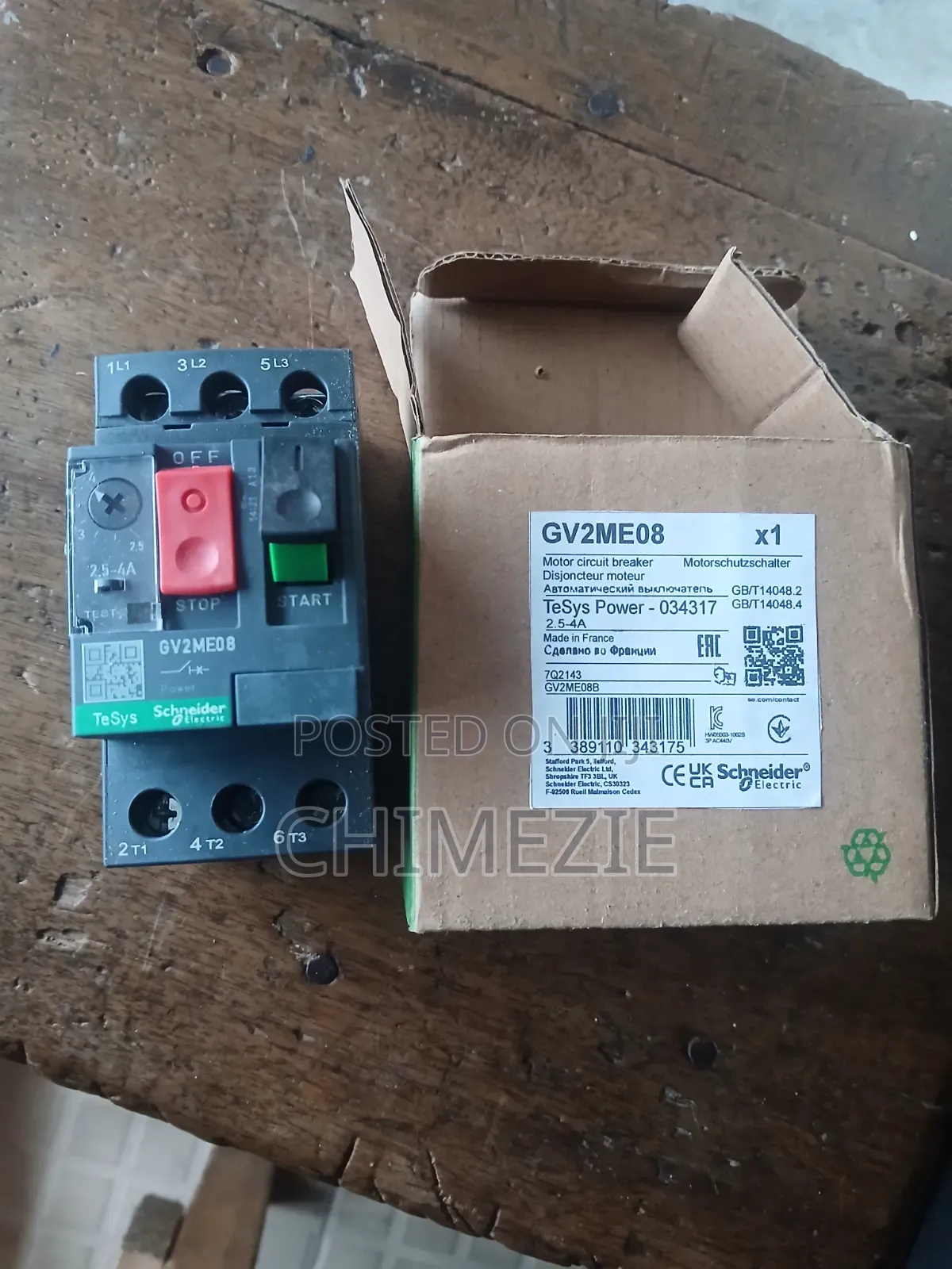 Manual Circuit Breaker