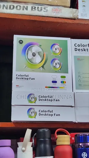 Colorful Desktop Fan