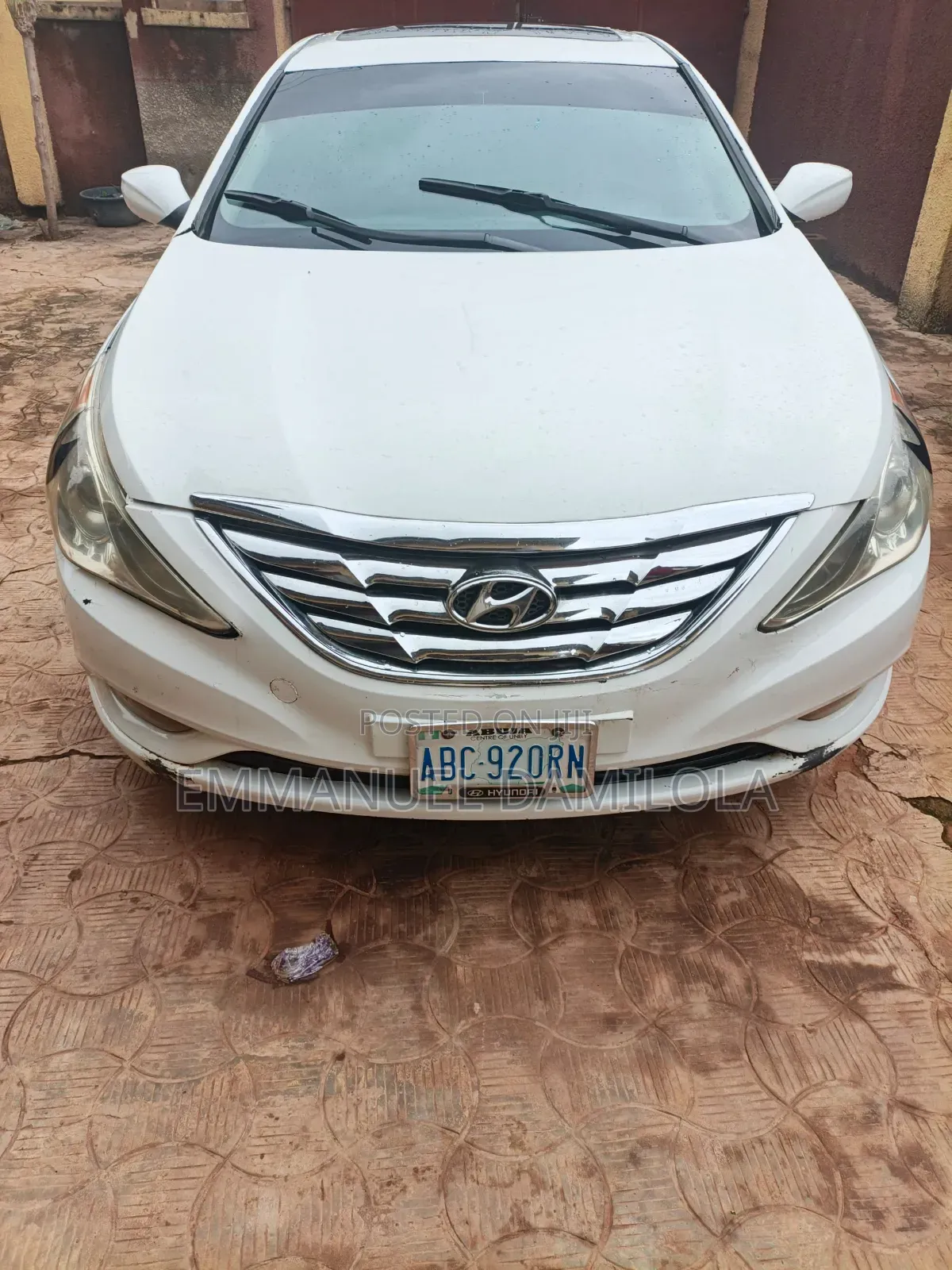 Hyundai Sonata 2013 White