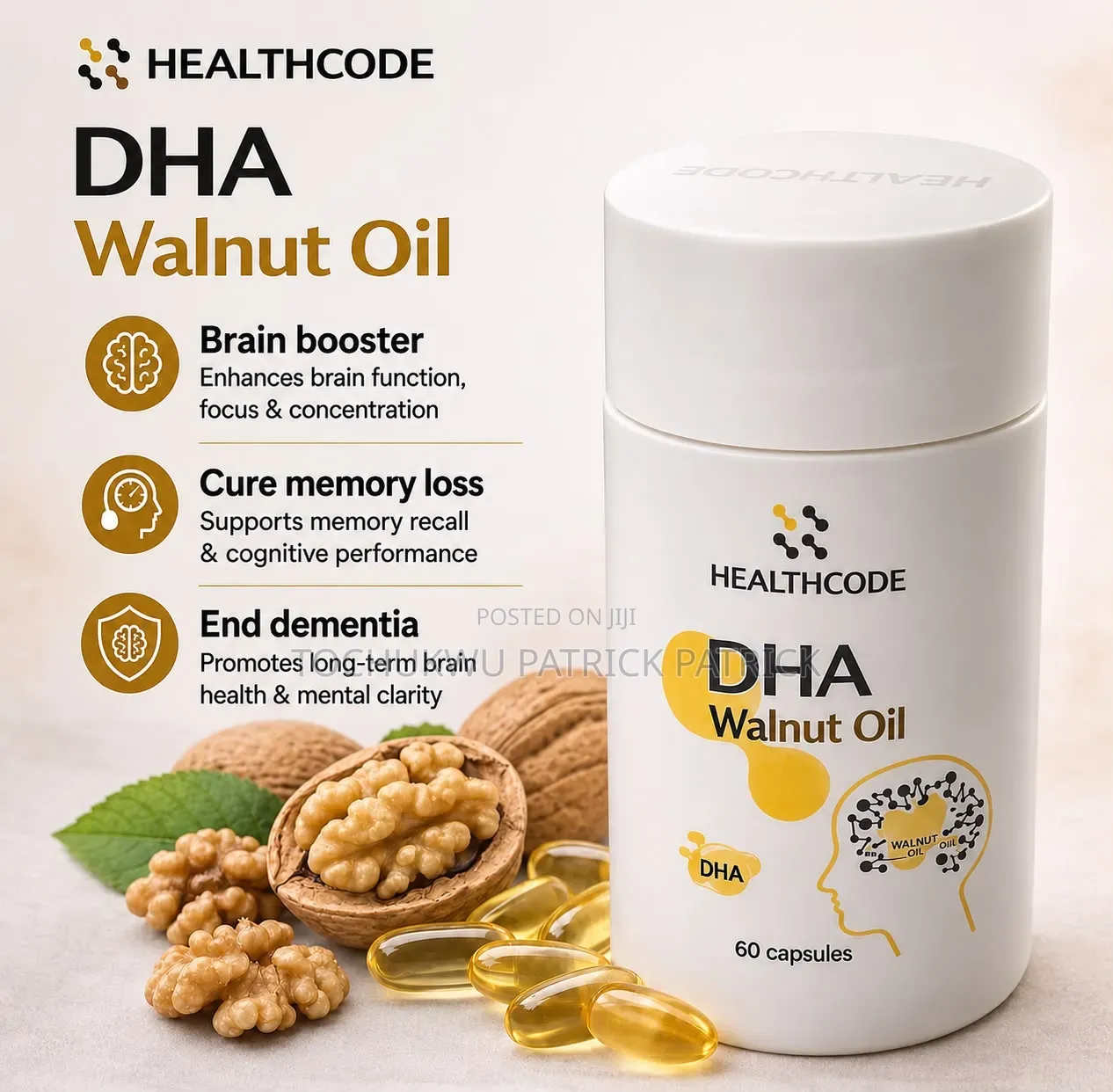 Dha Walnut Oil