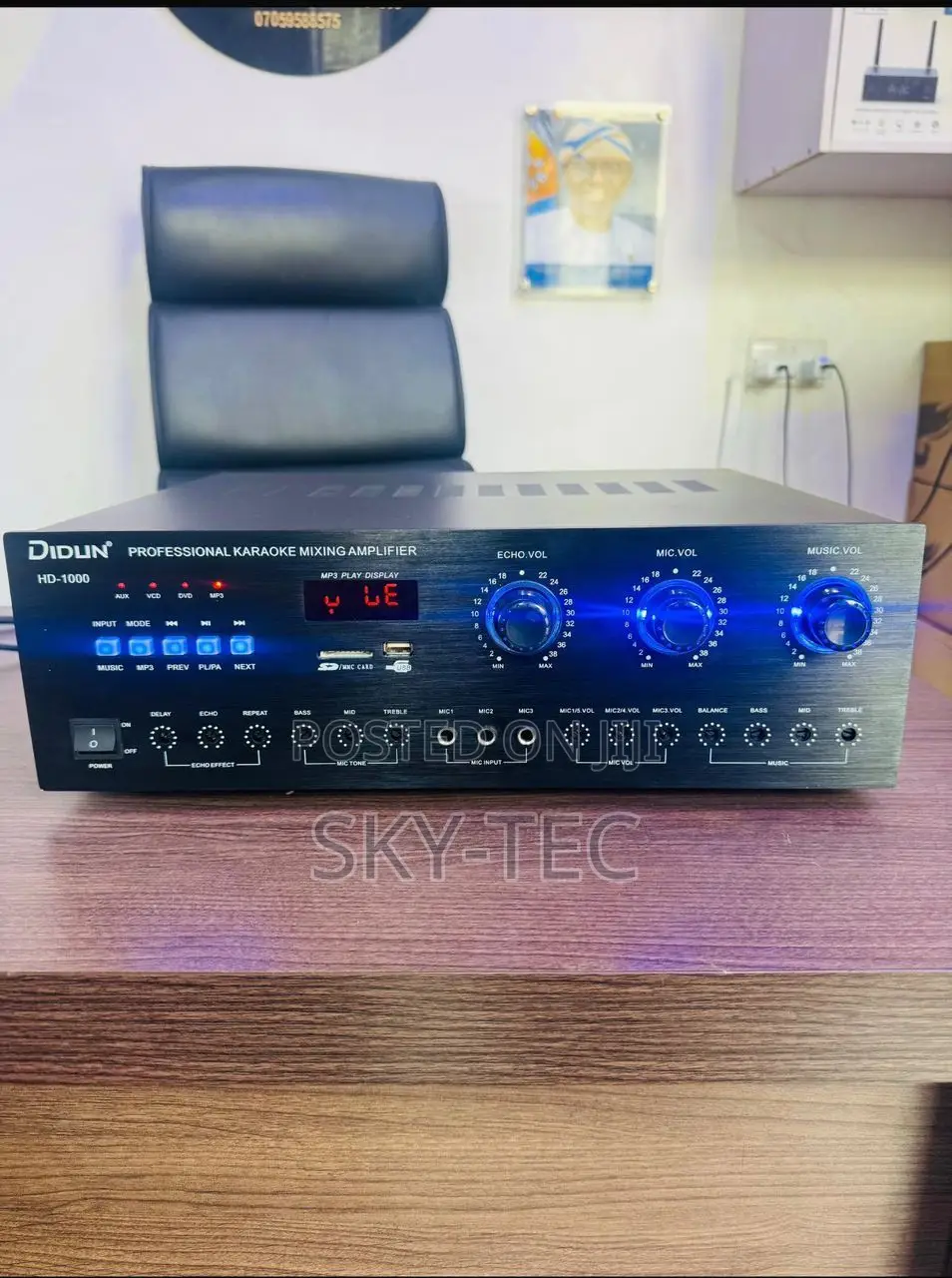 Original Didun Tablet Amplifier, Hd1000, Bluetooth, USB .