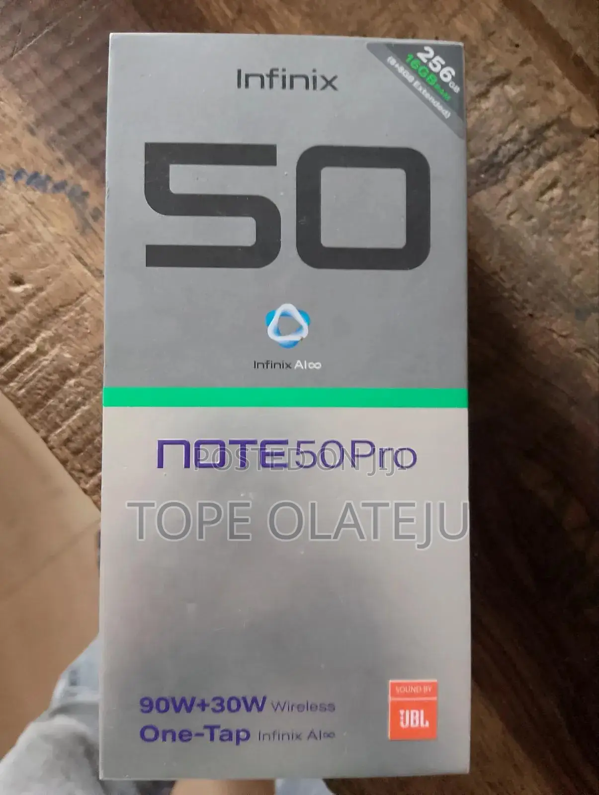 Infinix Note 50 Pro 256 GB Gray