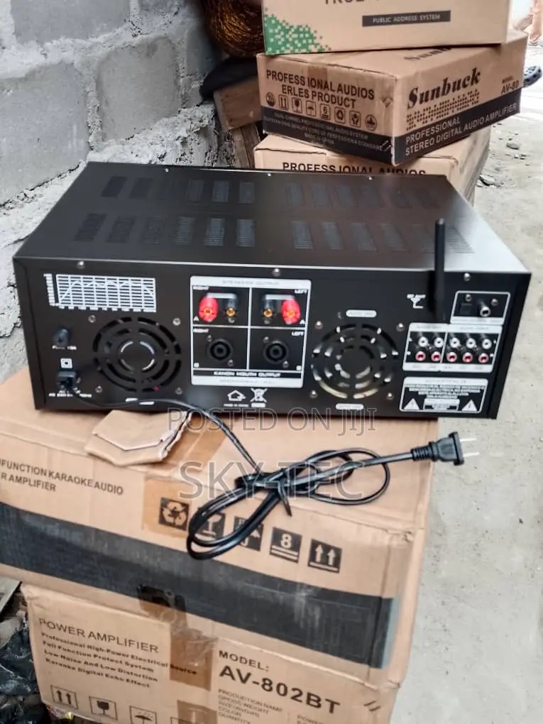 Original Sunbuck 2000watts Amplifier, Bluetooth,USB