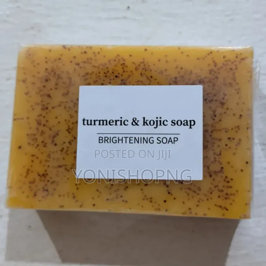 Turmeric Kojic Acid Soap for Dark Spots, Acne Hyperpigmentation