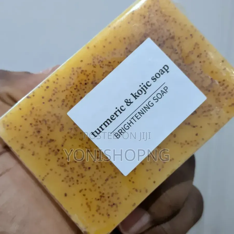 Turmeric Kojic Acid Soap for Dark Spots, Acne Hyperpigmentation