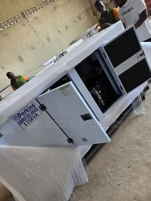 A Brand New 125kva Perkins Diesel Soundproof Gen 2years Wty