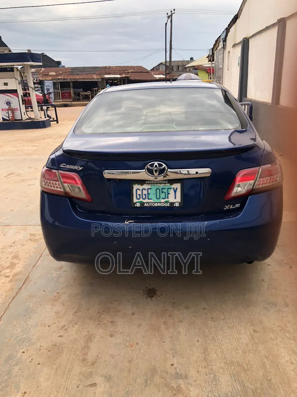 Toyota Camry 2008 Blue