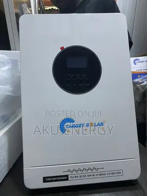 Brand New Target Solar World 3.5kVA 48V Hybrid Pure Sine Wave Inverter