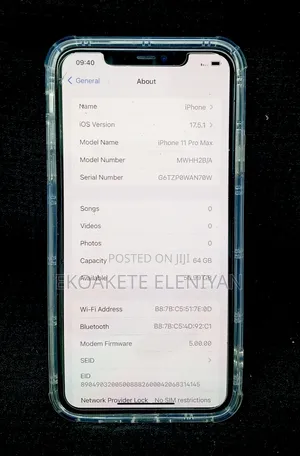 Apple iPhone 11 Pro 64 GB White
