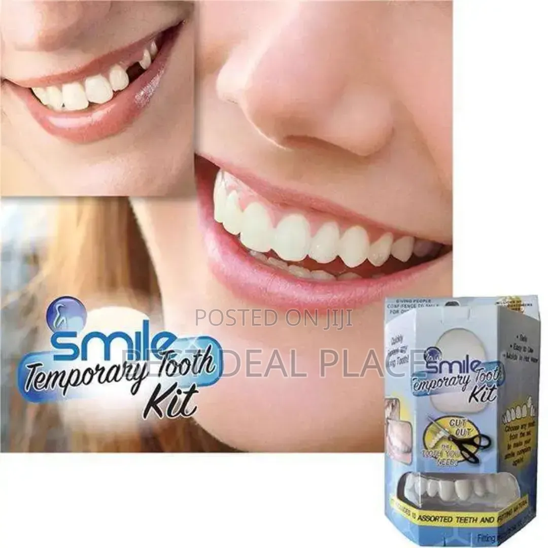 Moldable False Teeth Veneers, Adjustable Temporary Smile Denture