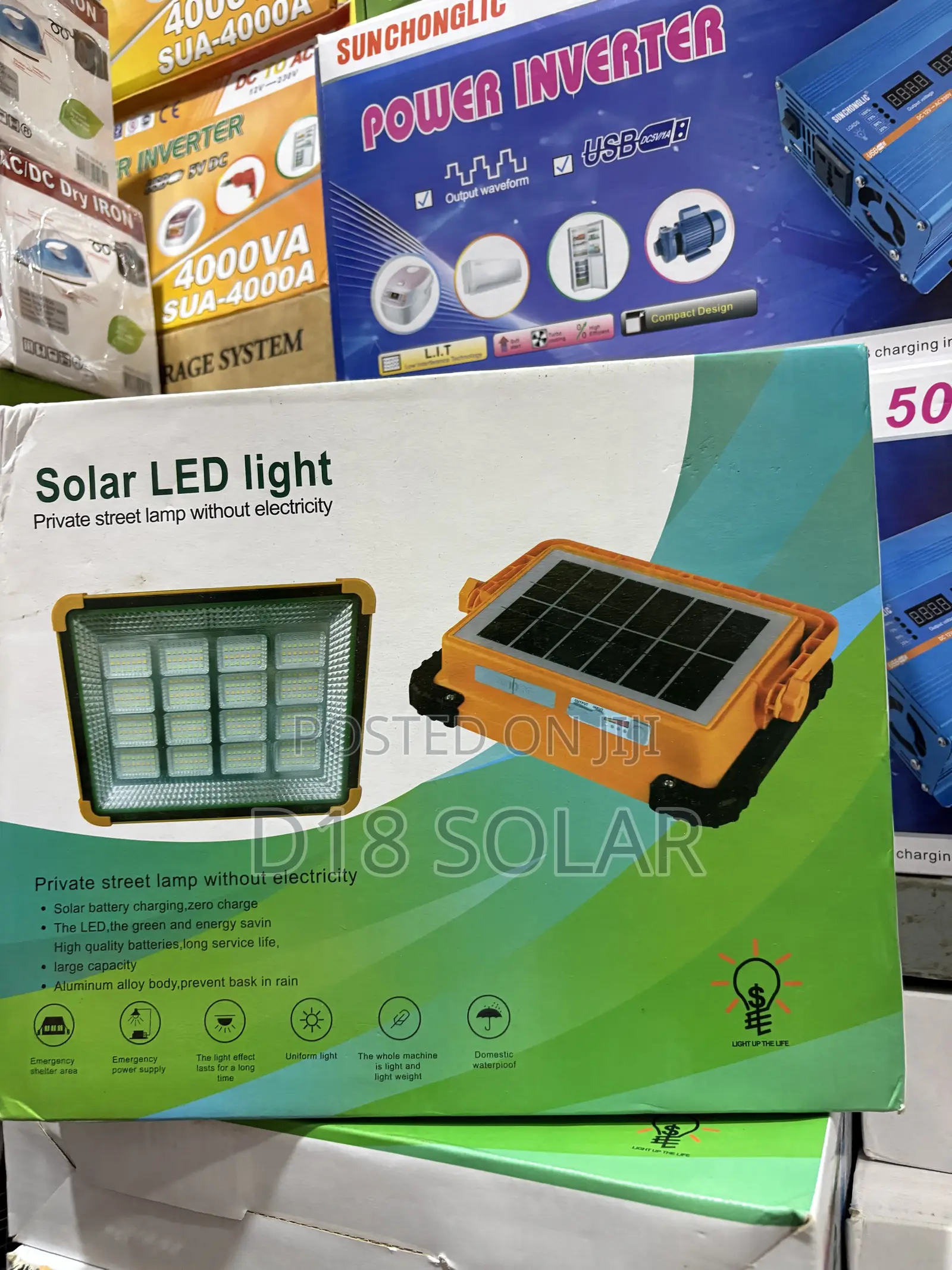 16Eyes Solar Private Light With Panel