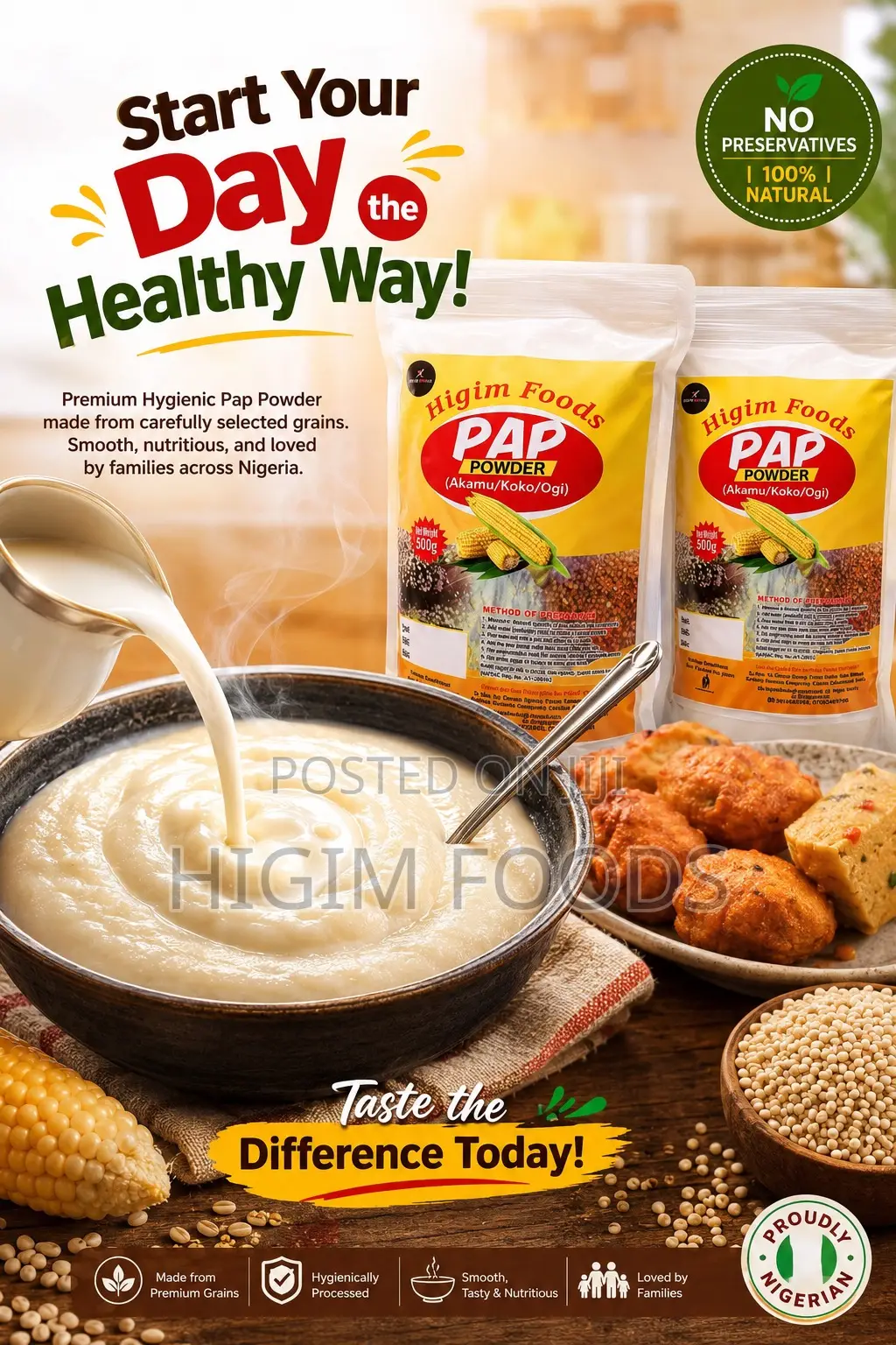 Dry Pap Powder