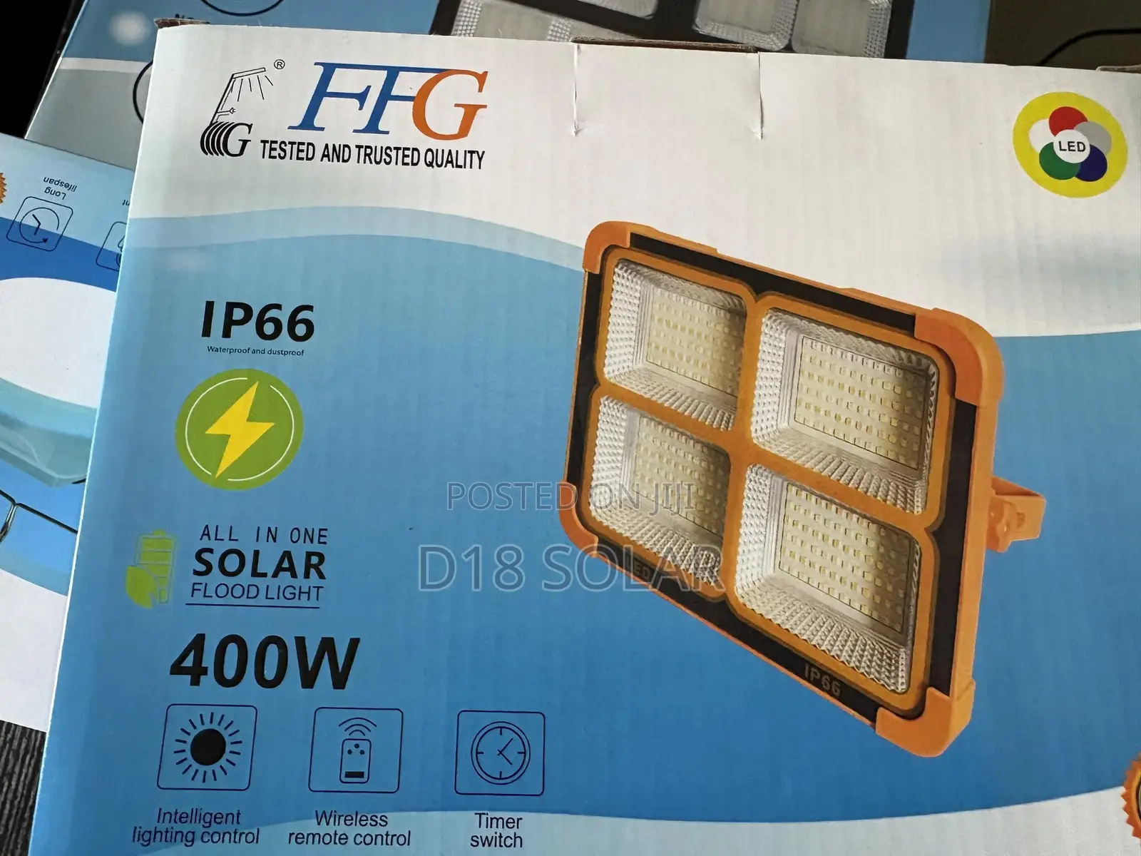 Solar Private Light With Panel 400w