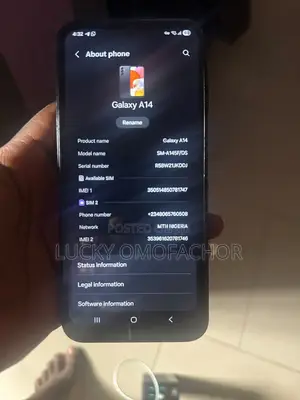 Samsung Galaxy A14 64 GB Black