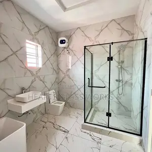 Shower Glass Enclosure (Hinge System) 10mm and 12mm Available.