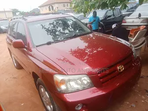 Toyota Highlander 2007 Red