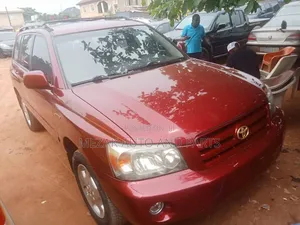 Toyota Highlander 2007 Red