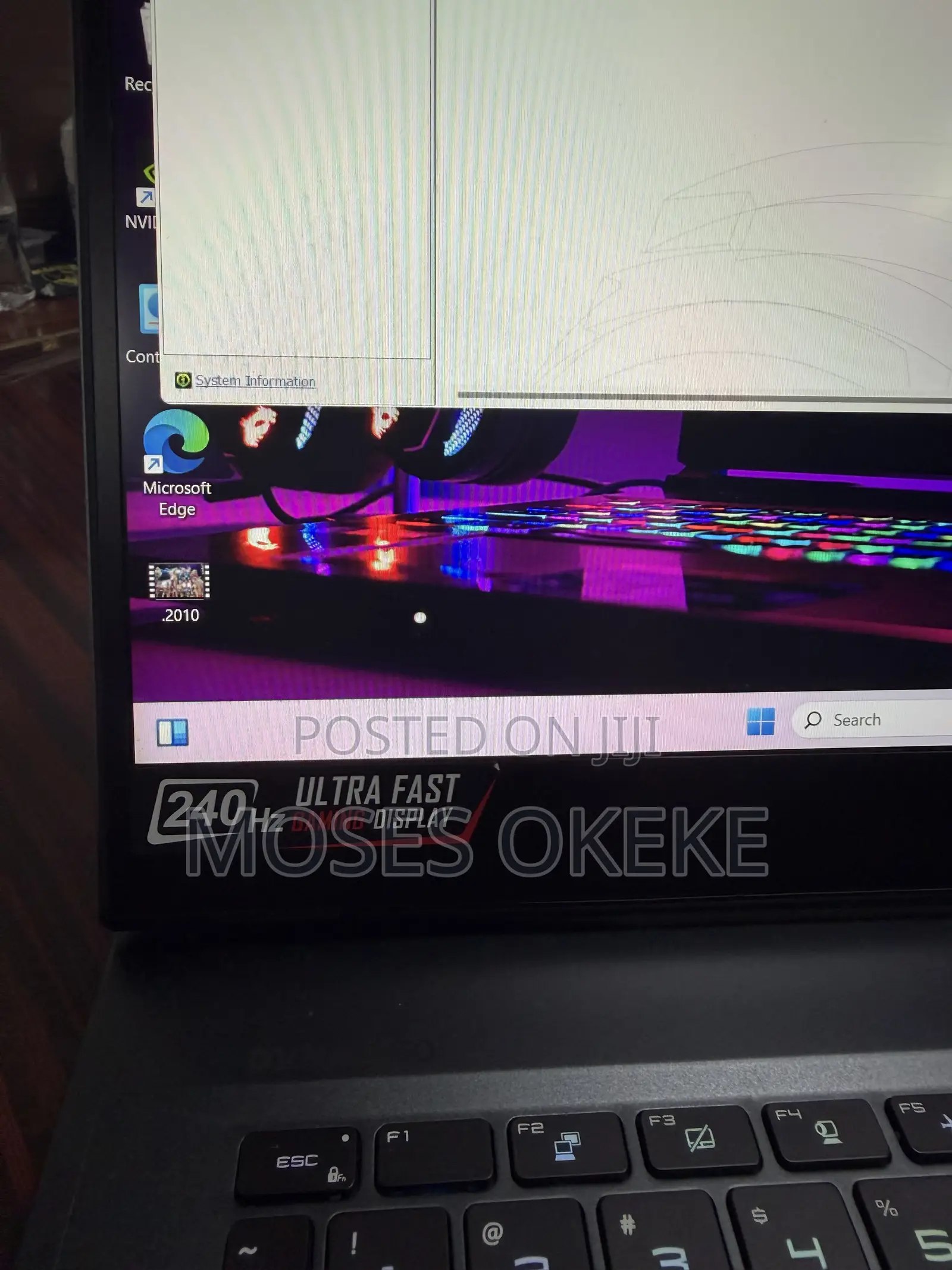 Laptop MSI GE66 Raider 16GB Intel Core i7 SSD 512GB